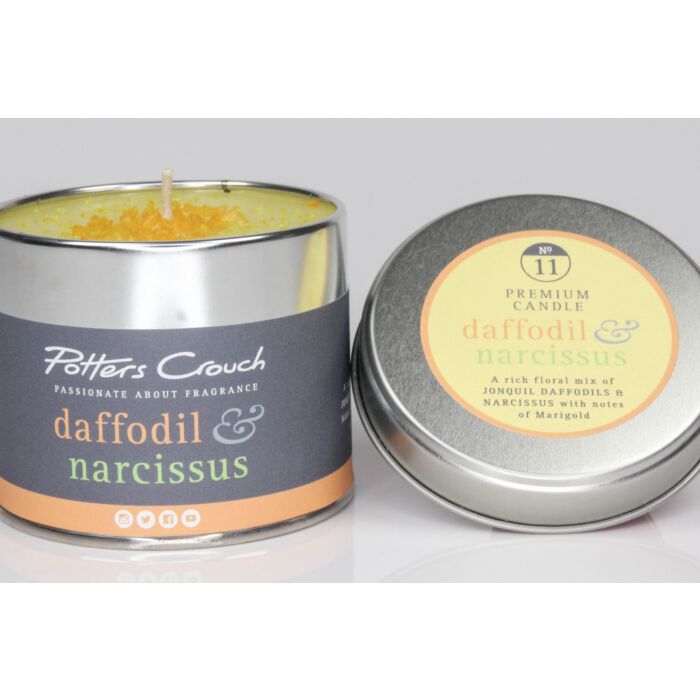 Potters Crouch - Candle Tin - Daffodil and Narcissus-4